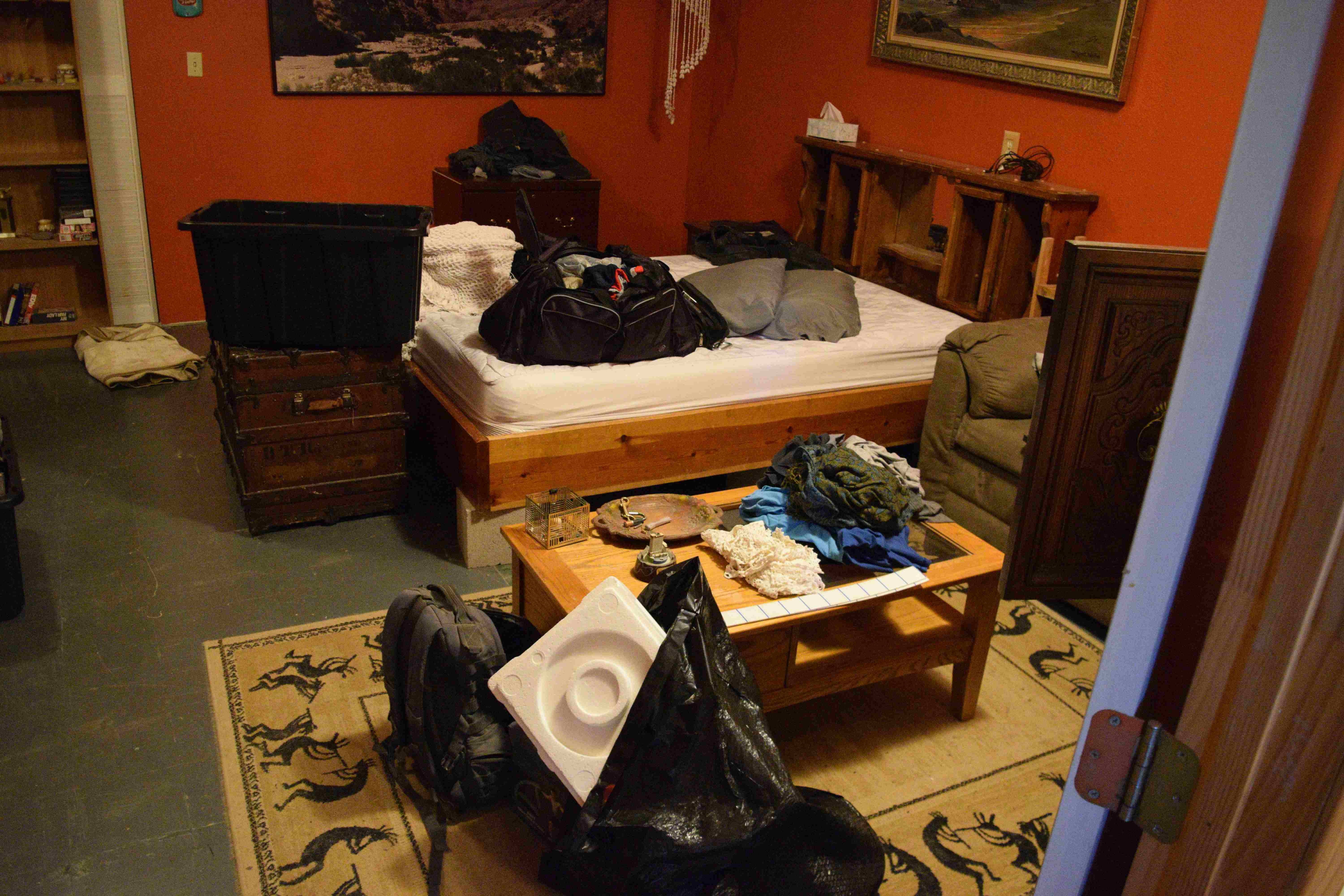 Before cleanout - Historic Route 66 building in Truxton, Arizona - Photo 6