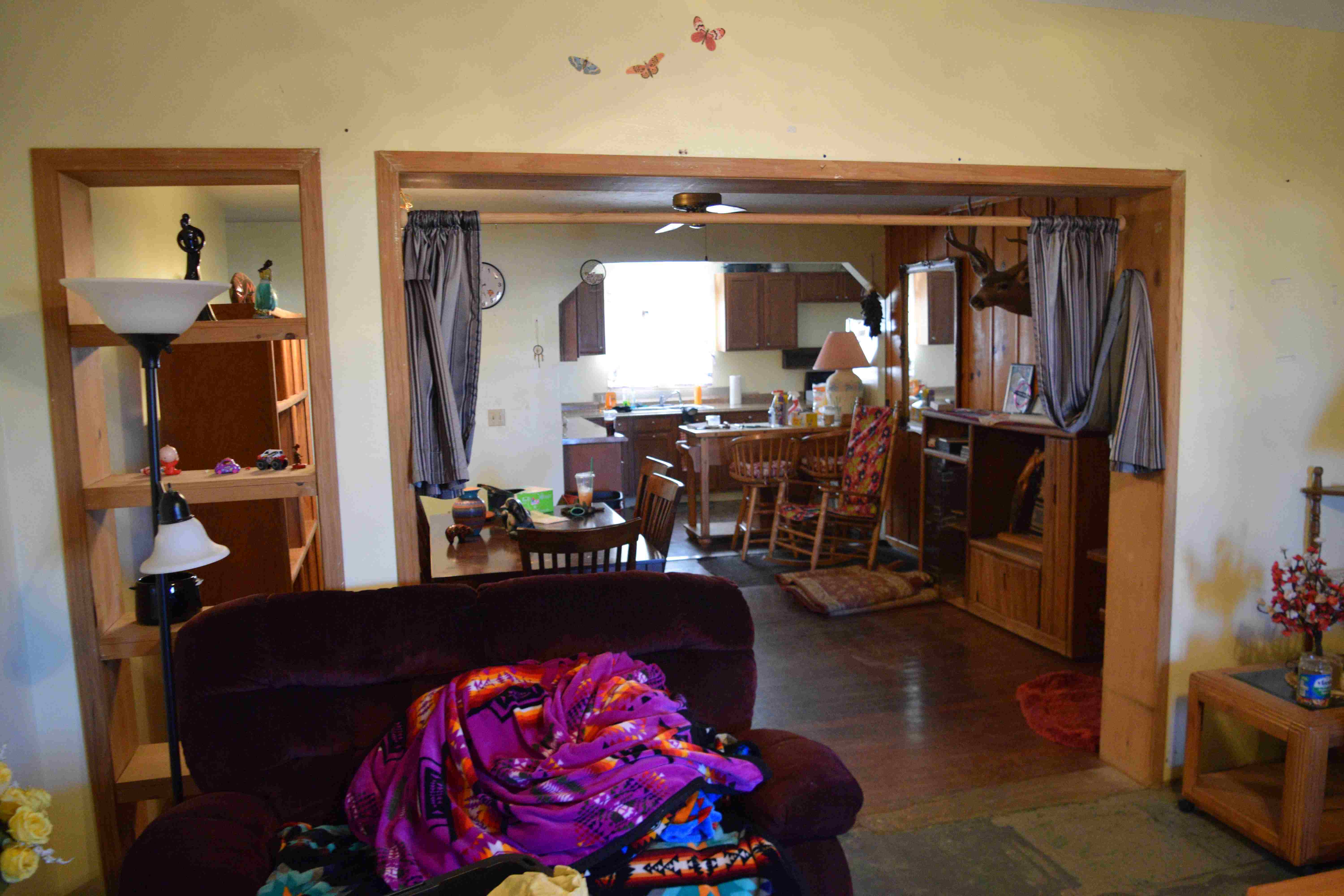 Before cleanout - Historic Route 66 building in Truxton, Arizona - Photo 7