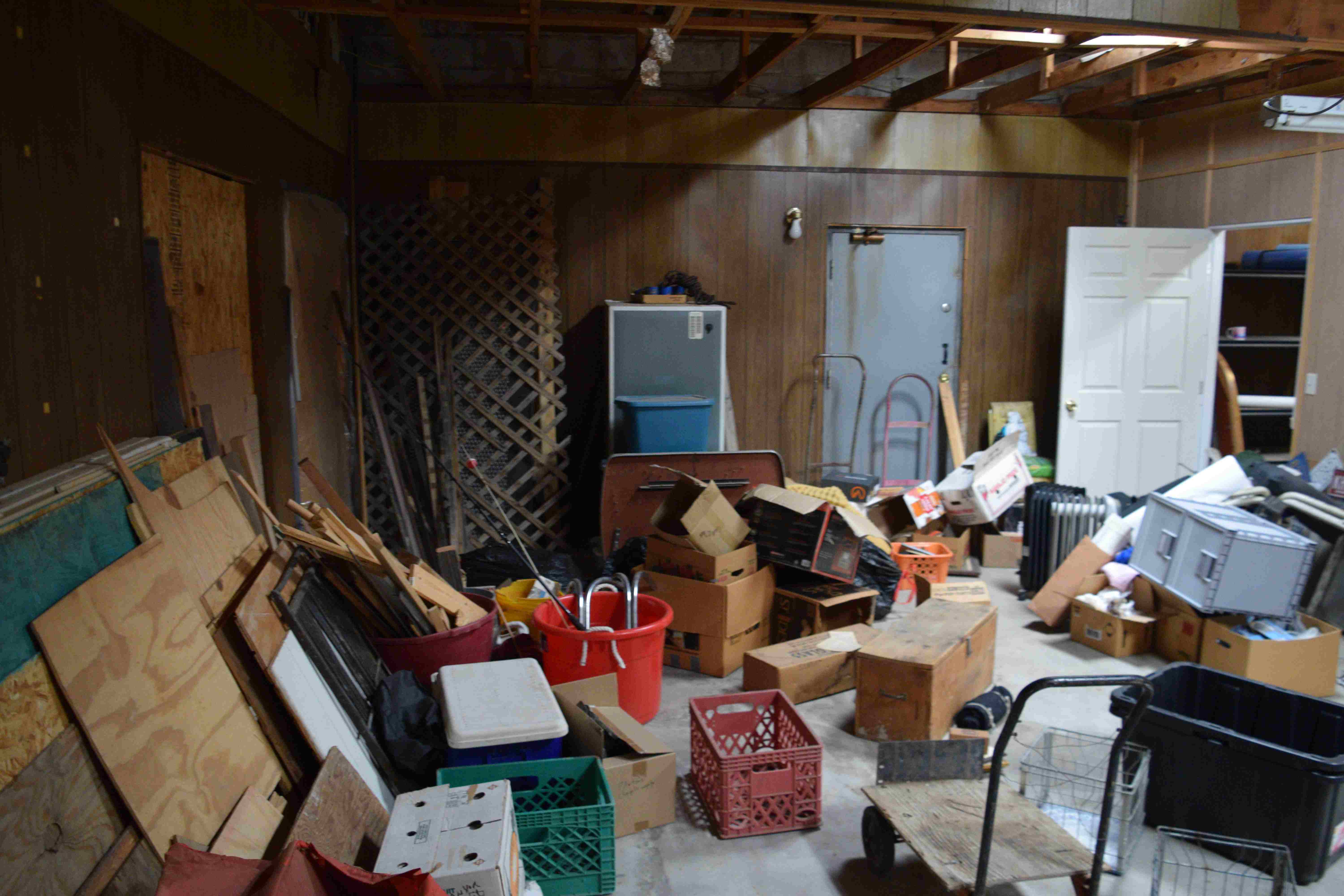 Before cleanout - Historic Route 66 building in Truxton, Arizona - Photo 16