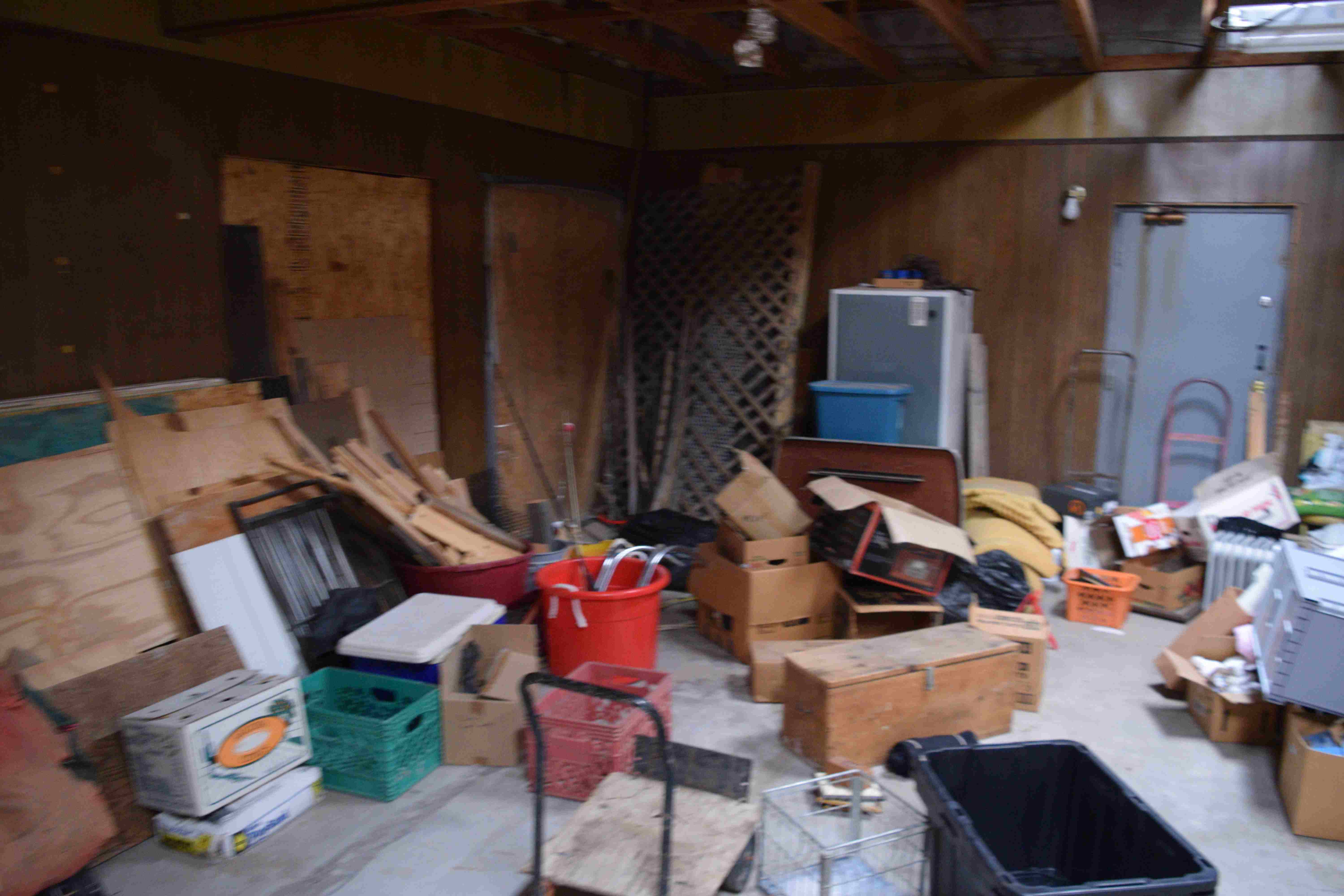 Before cleanout - Historic Route 66 building in Truxton, Arizona - Photo 20